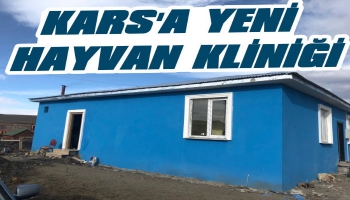 Kars'ta Yeni Hayvan Kliniği