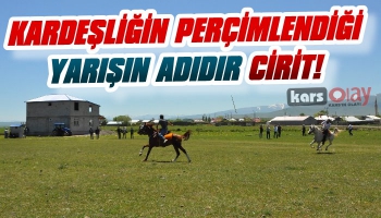 Kars'ta Yılın İlk Cirit'i Oynandı