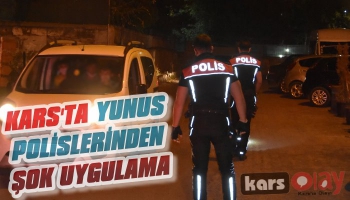 Kars'ta Yunus Timlerinden Şok Uygulama