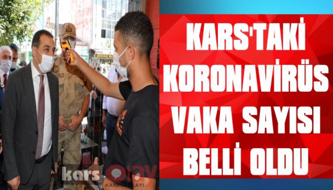 Kars'taki Koronavirüs Vaka Sayısı Belli Oldu