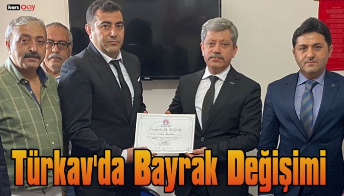 KARS TÜRKAV ‘da GÖREV DEĞİŞİMİ