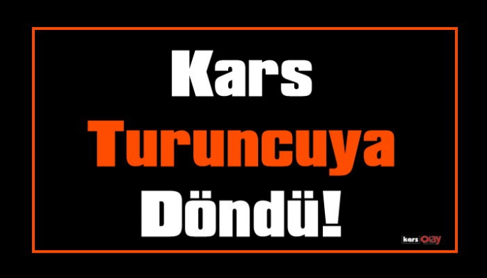 Kars Turuncuya Döndü!