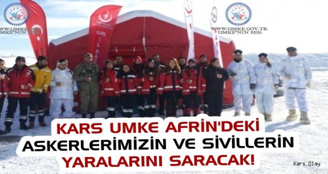 Kars UMKE Afrin'e Gidiyor