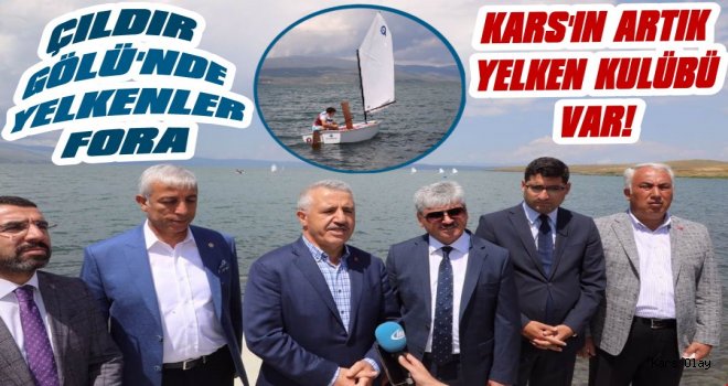 Kars Valiliği Yelken Kulübü Hizmete Girdi