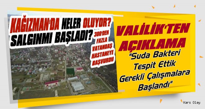 Kars Valiliği'den Kağızman Haberine Açıklama