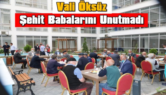 Kars Valisi Türker Öksüz, Babalar Gününde şehit babalarını ziyaret etti