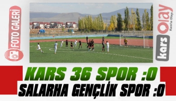 Kars36 Spor 0 – Salarha Gençlik Spor 0