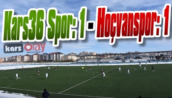 Kars36 Spor: 1 – Hoçvanspor: 1