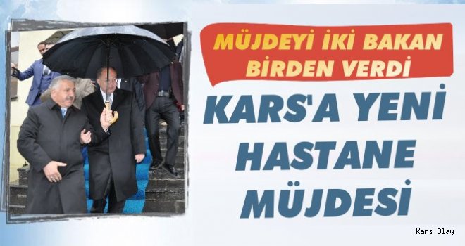 Kars'a 5 Yıldızlı Hastane Müjdesi