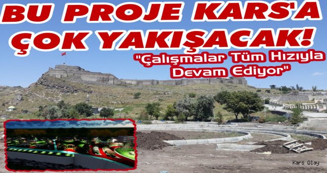 Kars’a Bisiklet Parkurunda Sona Doğru