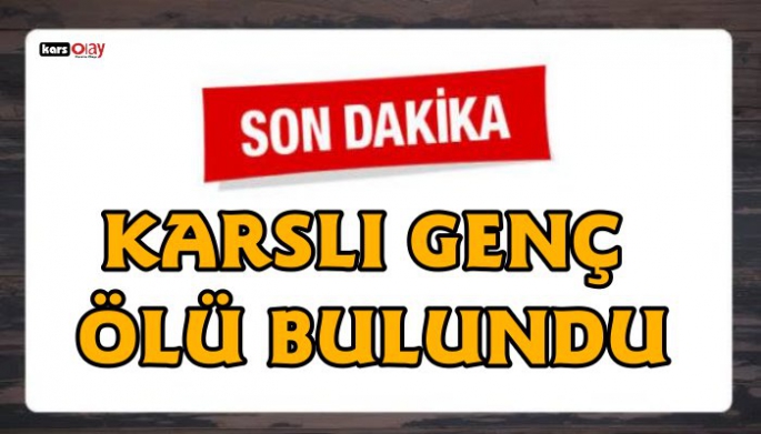 KARSLI GENÇ DEREDE ÖLÜ BULUNDU!