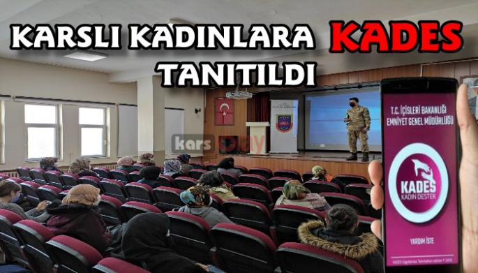 Kadına yönelik şiddeti önlemek için  kades tanıtıldı