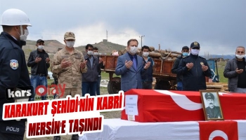 Karslı Şehidin Kabri Mersin'e Taşındı