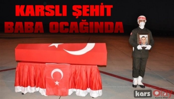 Karslı Şehit Baba Ocağında