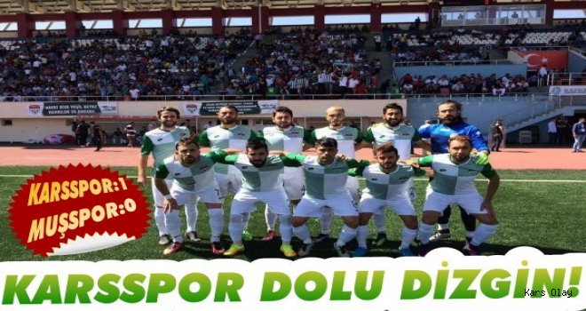 Karsspor Dolu Dizgin Geliyor