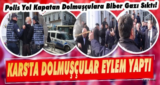 Kars'ta Dolmuşçu Problemi Git Gide Büyüyor!