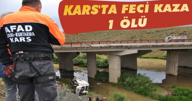 Kars'ta Feci Kaza: 1 Ölü!