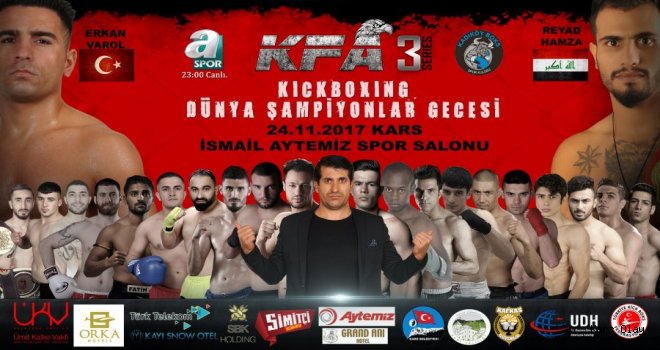 Kars'ta Kick Boks Fırtınası Esecek!