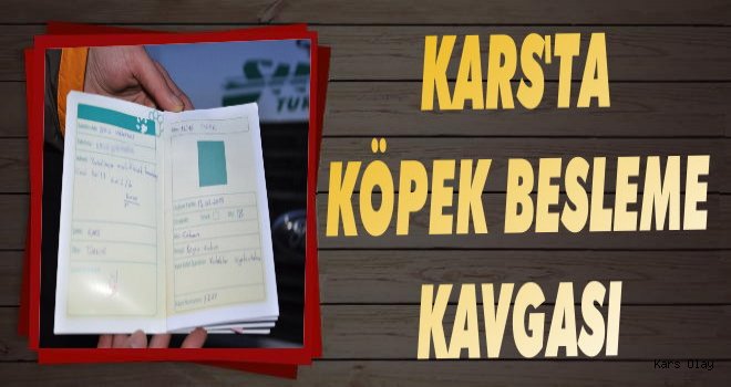 Kars'ta Köpek Besleme Kavgası