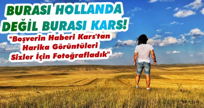 Kars'ta Son Bahar Yüzünü Göstermeye Başladı