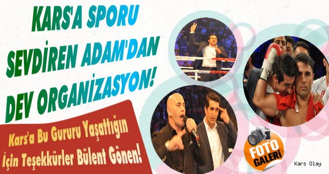 Kars’ta sporu sevdiren adamdan dev organizasyon