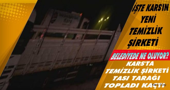 Kars'ta Temizlik Firması Tası Tarağı Topladı Kaçtı