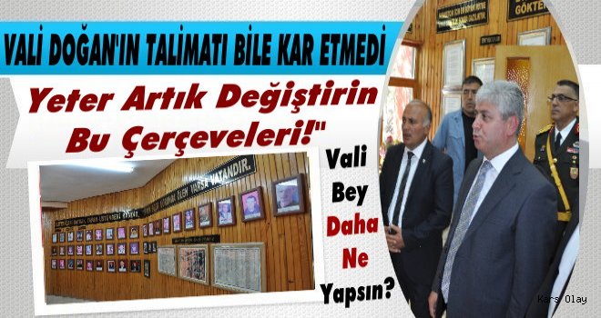 Kars'ta Vali Doğan'ın Talimatı Bile Kar Etmedi!