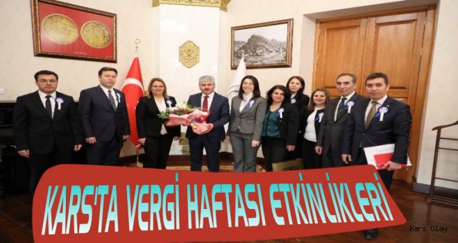 Kars'ta Vergi Haftası Etkinlikleri