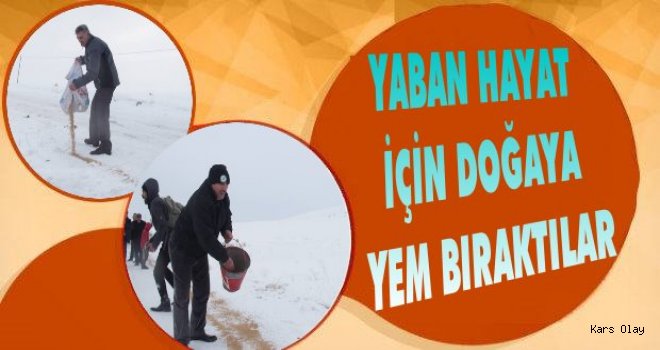 Kars'ta Yaban Hayat Korunuyor