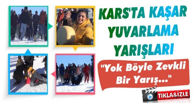 Kaşar Kovalamaca Yarışlarında Neşeli Görüntüler