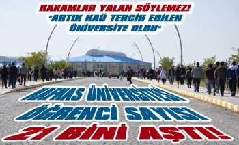 KAÜ'nün Öğrenci Sayısı 21 Bini Aştı