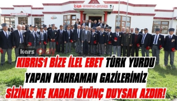 Kıbrıs Barış Harekâtına Katılan Gazilere Madalya