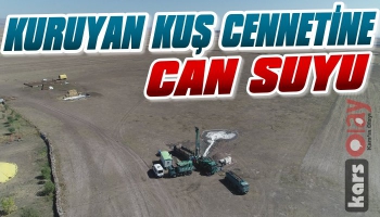 Kuruyan Kuş Cennetine 'Can Suyu'