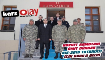 Kuvvet Komutanı Dündar'dan Vali Öksüz'e Ziyaret