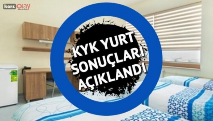 KYK Yurt Başvuru Sonuçları Açıklandı!