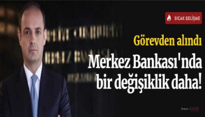 Merkez Bankası'nda bir değişiklik daha!