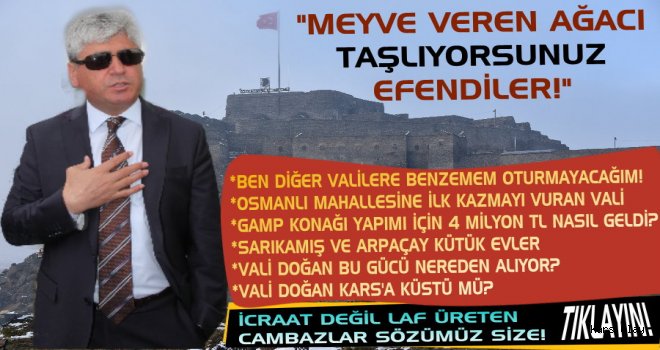 Meyve Veren Ağacı Taşlıyorsunuz Efendiler!