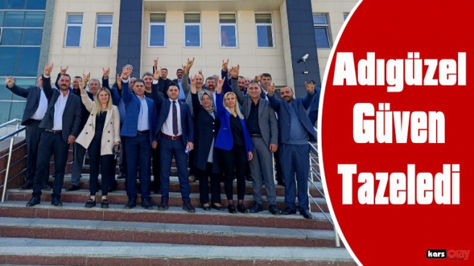 MHP Kars İl Başkanı Tolga Adıgüzel Güven Tazeledi