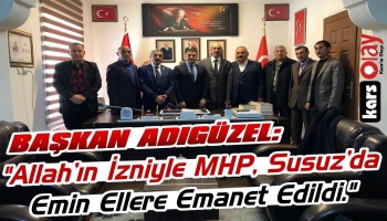 MHP Susuz İlçe Teşkilatında Değişim