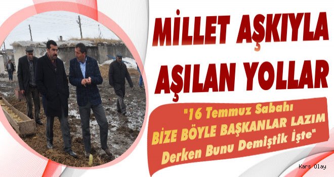 Milletvekili Beyribey ve İl Başkanı Çalkın Digor’da