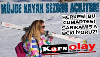 Müjde! Sarıkamış'ta 8 Aralık Günü Kayak Sezonu Açılıyor