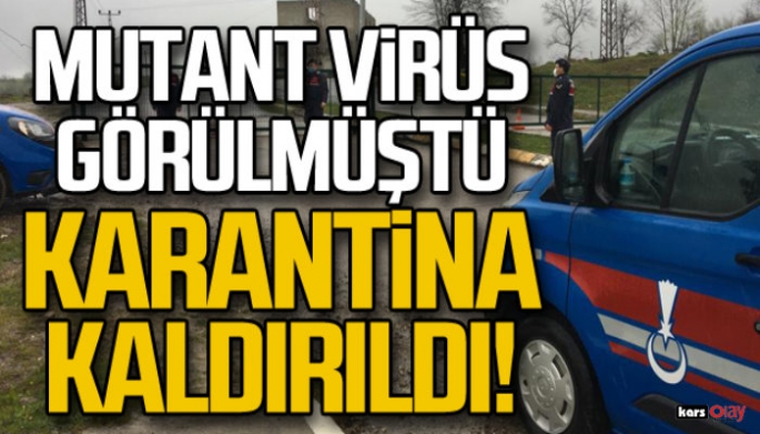 Mutant Virüs Görülmüştü, Karantina Sona Erdi!