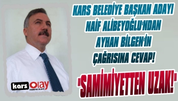 Naif Alibeyoğlu Ayhan Bilgen'in Çağrısına Cevap Verdi: 'Samimiyetsiz'