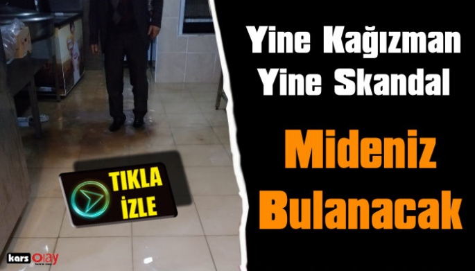 OKULUN MUTFAĞINDAN LAĞAM FIŞKIRDI 