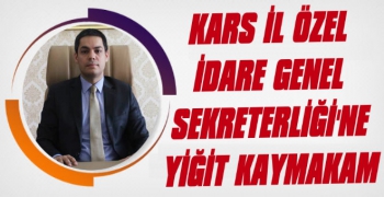 Özel İdare Genel Sekreterliği’ne Yiğit Kaymakam