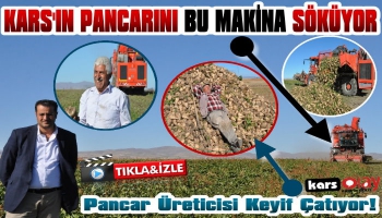 Pancar Üreticisi Kars’ta Keyif Çatıyor