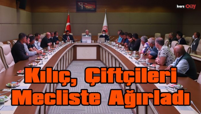 Prof. Dr. Yunus Kılıç, Çiftçileri Mecliste Ağırladı!