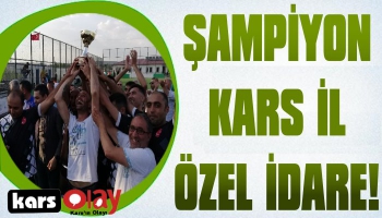 Şampiyon Kars İl Özel İdare!