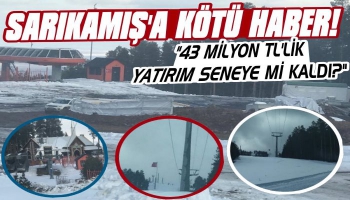 Sarıkamış'a Kötü Haber! 43 Milyon Tl'lik Yatırım Seneye Kaldı