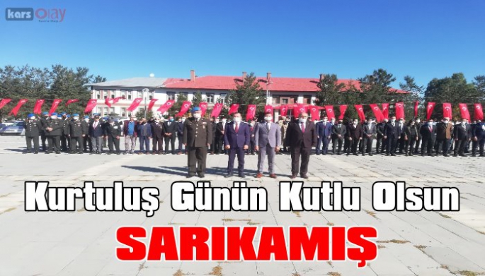 Sarıkamış'ın Düşman İşgalinden Kurtuluşu Törenle Kutlandı